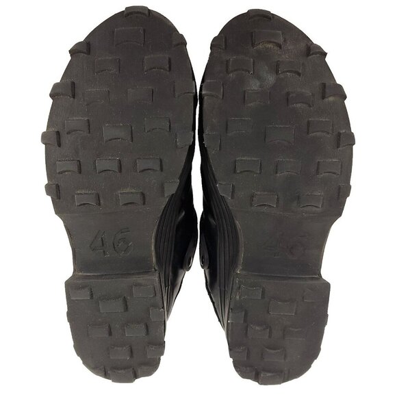 Camper Lab Traktori Leather Clogs Size 46 US 13 Mens Black CamperLab $315 - Picture 11 of 16